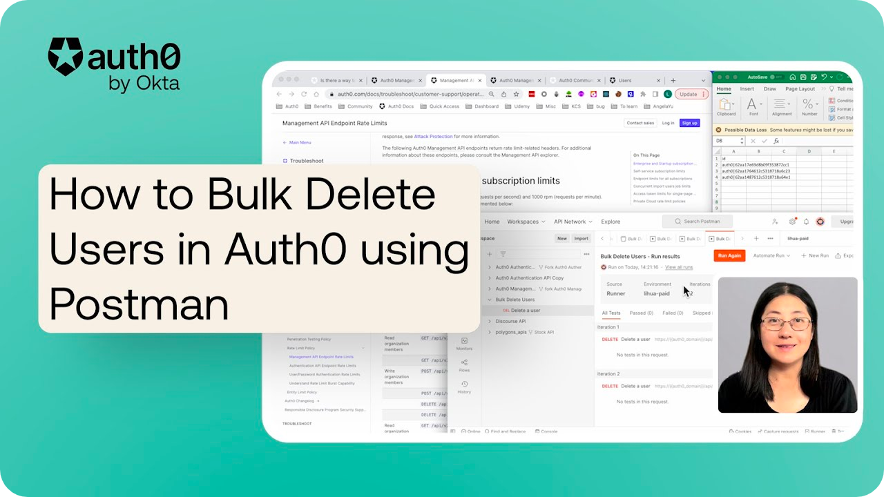 How to Bulk Delete Users in Auth0 using Postman